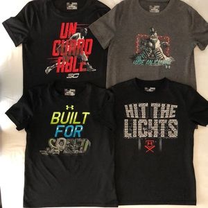 4 Boys Under Armour Size M T-Shirts